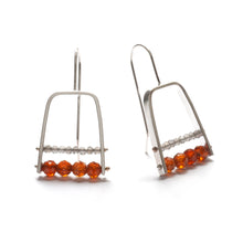 AM01LE Squared Arc Earrings