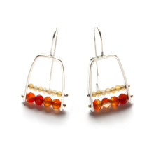 AM01LE Squared Arc Earrings