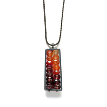 BR11VN - Medium Vertical Frame necklace