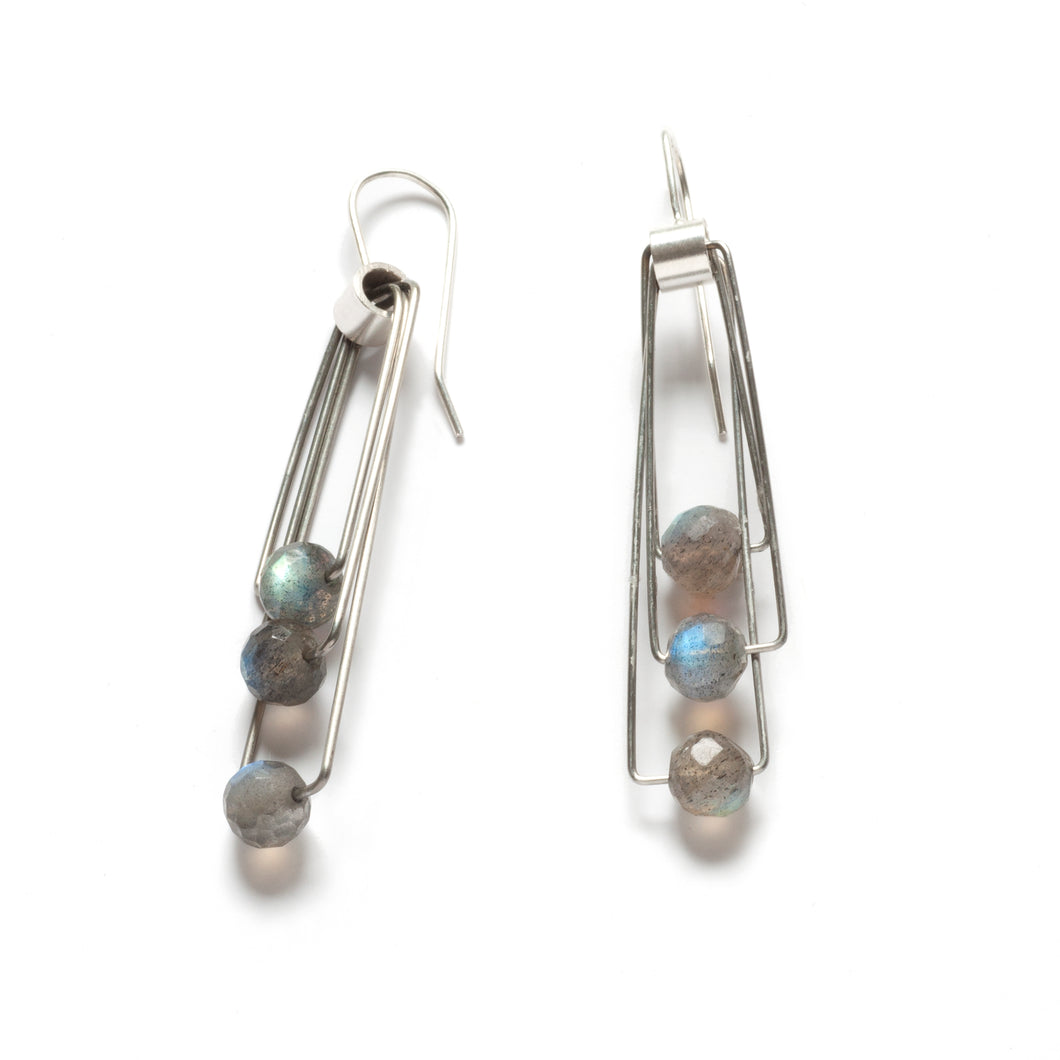 KM13LE - Tripple Swing Earrings,