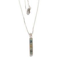 RT01N - Skinny Rectangle Necklace