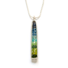 AJ01N - Half Ellipse Necklace