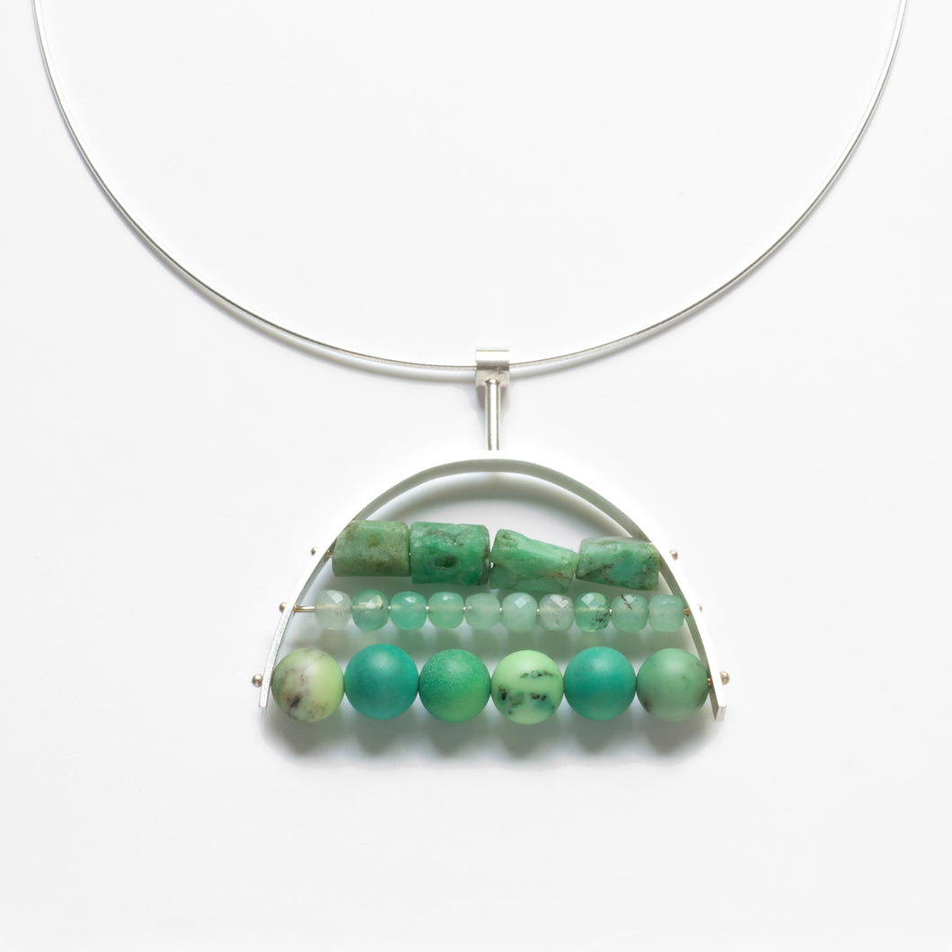 AR40N Large Arc Necklace