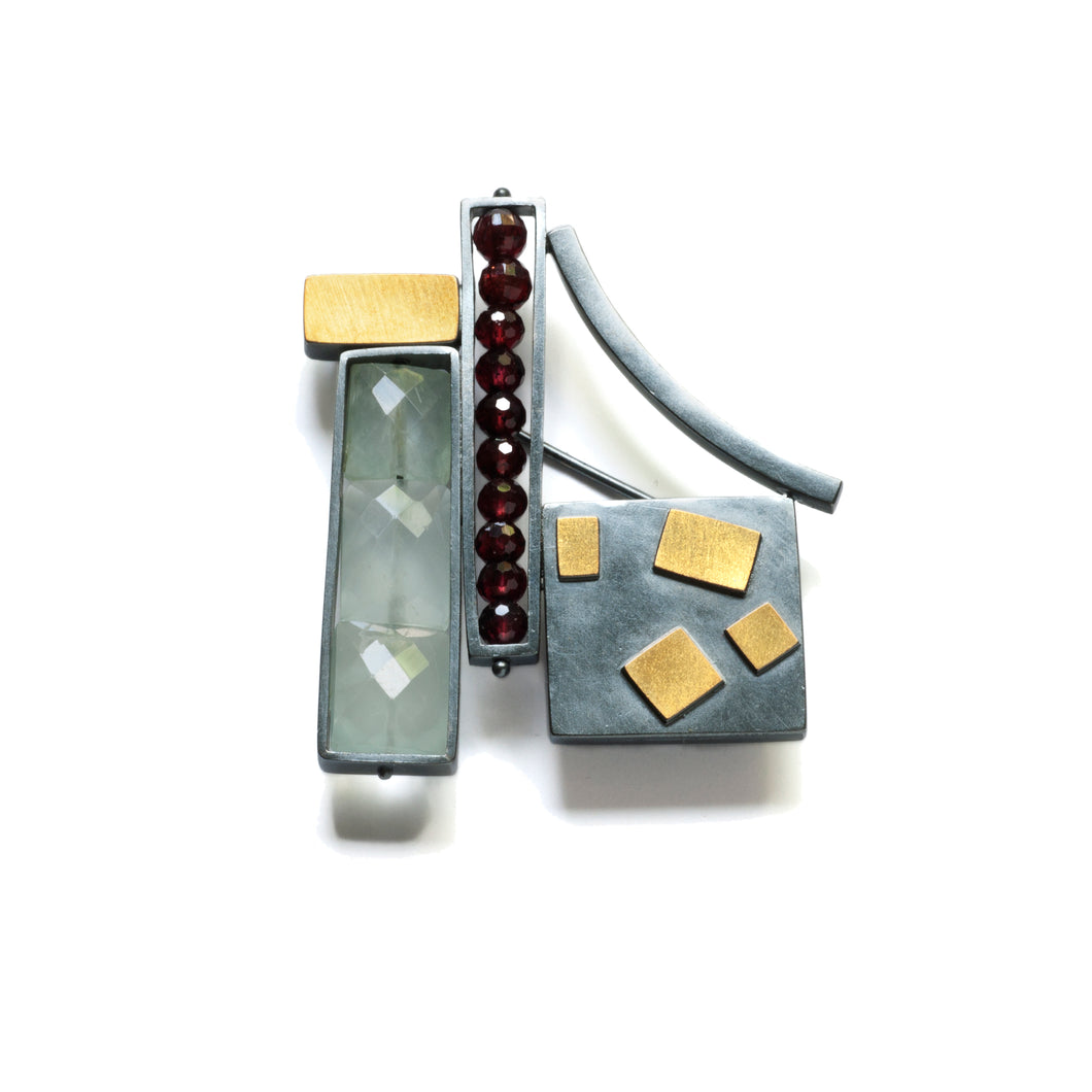 CL65P-BIX Bauhaus Collage Pin