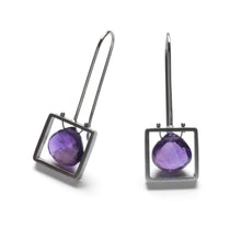 CSJ02SE, CSJ02LE - Square Frame Earrings