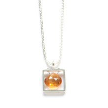 CSJ02N - Square Frame Necklace