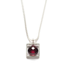 CSJ02N - Square Frame Necklace