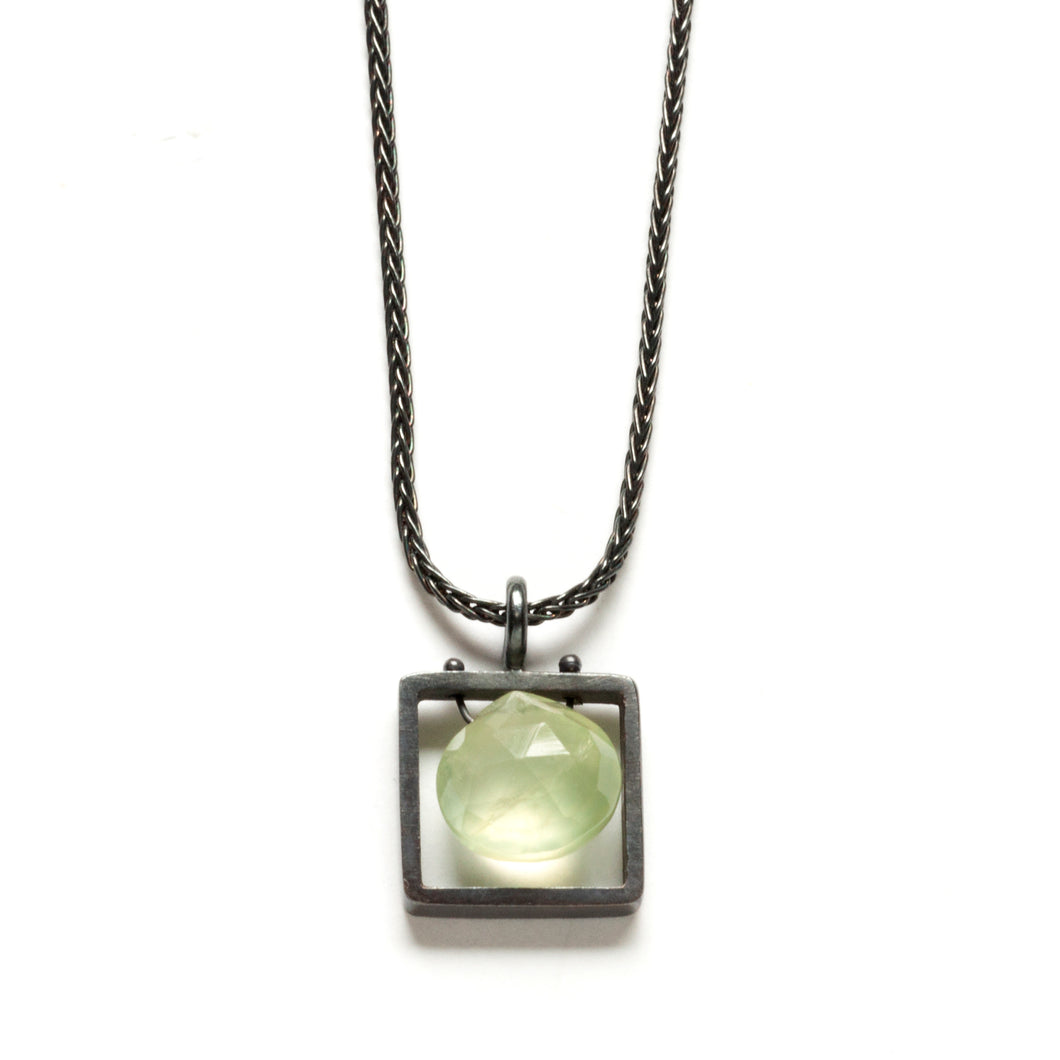 CSJ02N - Square Frame Necklace