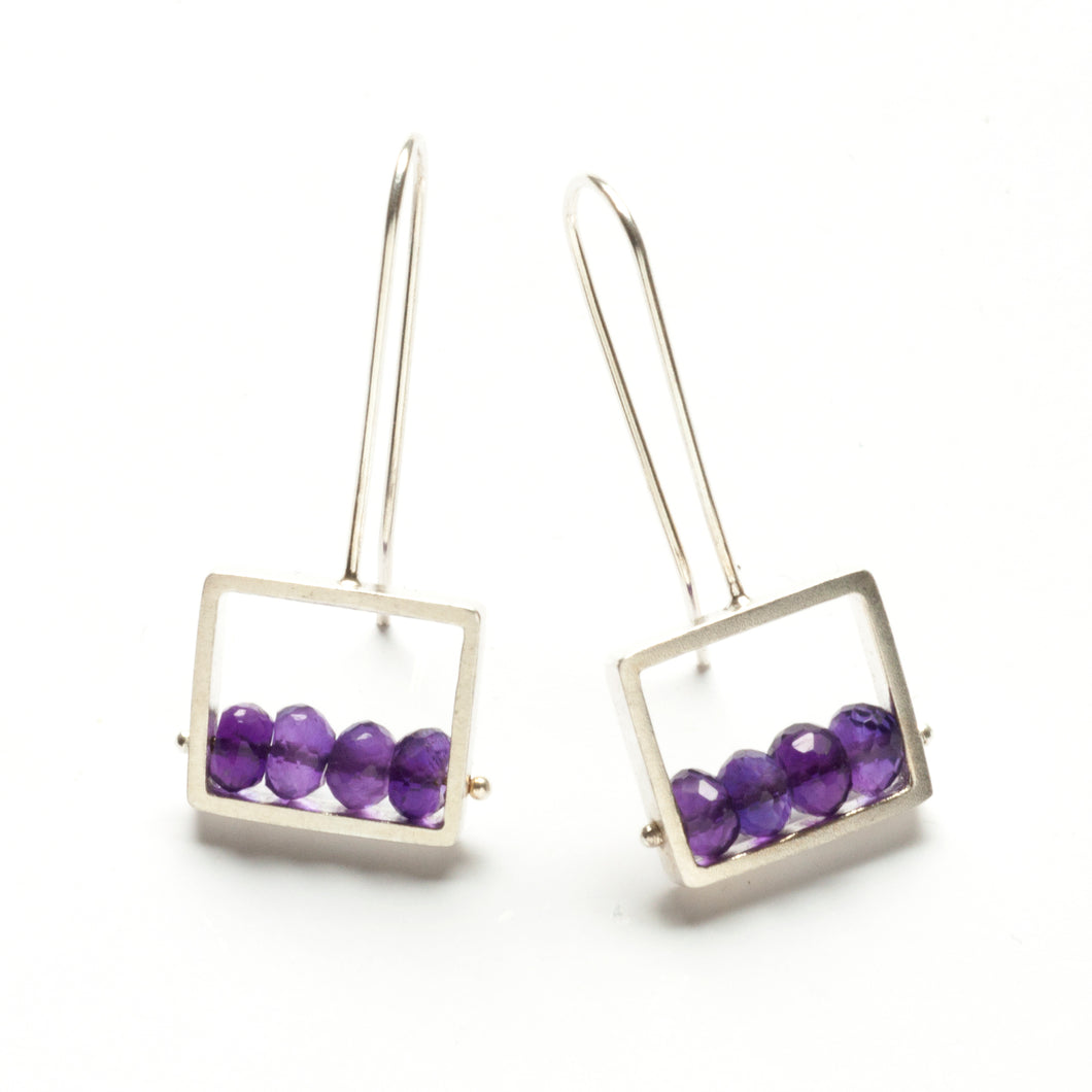 CSJ04LE - Frame Earrings, French wire