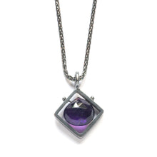 CSJ11N - Diagonal Frame Necklace