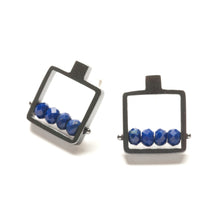 CSJ12PE - Square Frame Earrings, post