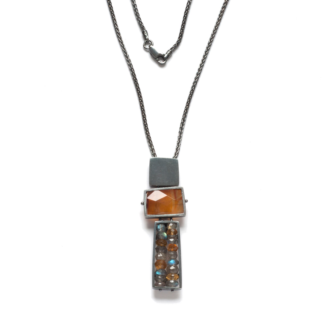 CXA32N - Totem Necklace in 3 Parts