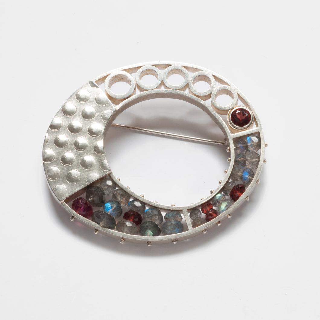 Double Oval Brooch