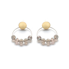 KS01E - Circle Earrings small, post