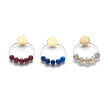 KS01E - Circle Earrings small, post