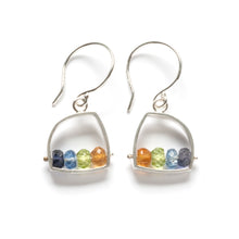 MA01SE - Small Irregular shape Earrings, Dangle