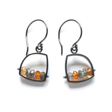 MA01SE - Small Irregular shape Earrings, Dangle