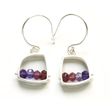 MA01SE - Small Irregular shape Earrings, Dangle