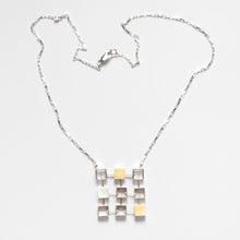 MP91N - Nine Squares Necklace