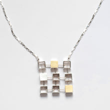 MP91N - Nine Squares Necklace