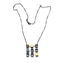 MP91N - Nine Squares Necklace
