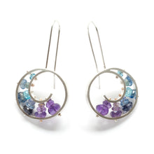 QS16LE - Medium Spiral Earrings, French wire