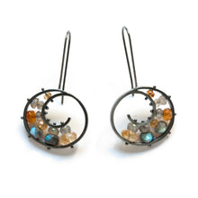 QS16LE - Medium Spiral Earrings, French wire