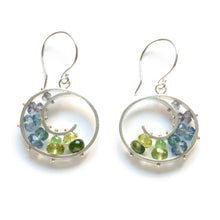 QS16SE - Medium Spiral Earrings, dangle