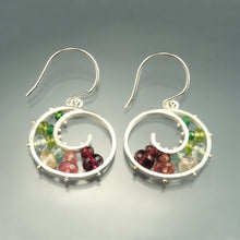 QS16SE - Medium Spiral Earrings, dangle