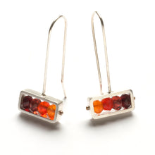 RJ10HE - Horizontal Rectangle Earrings