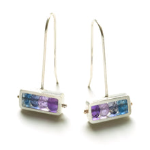 RJ10HE - Horizontal Rectangle Earrings