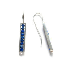 RT01LE - Skinny Rectangle Earrings, French Wire
