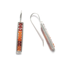 RT01LE - Skinny Rectangle Earrings, French Wire