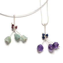 VX07N - Fireworks Necklace with Chunky stones