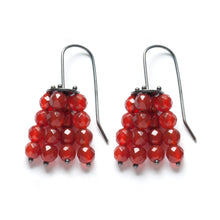 YD01E - Beaded Cluster Earrings