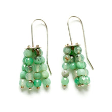 YD01E - Beaded Cluster Earrings