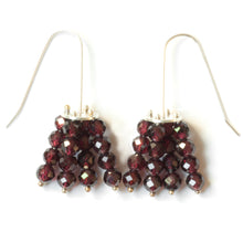 YD01E - Beaded Cluster Earrings