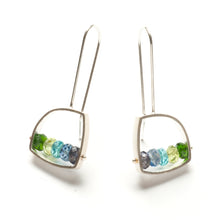 MA01LE - Small Irregular shape Earrings, French wire