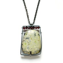 OSQ14N - Yellow Turquoise Necklace