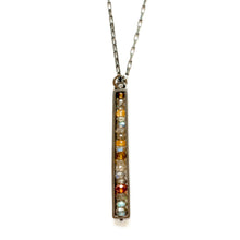 RS01N - Long Rectangle Necklace