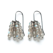 YD01E - Beaded Cluster Earrings